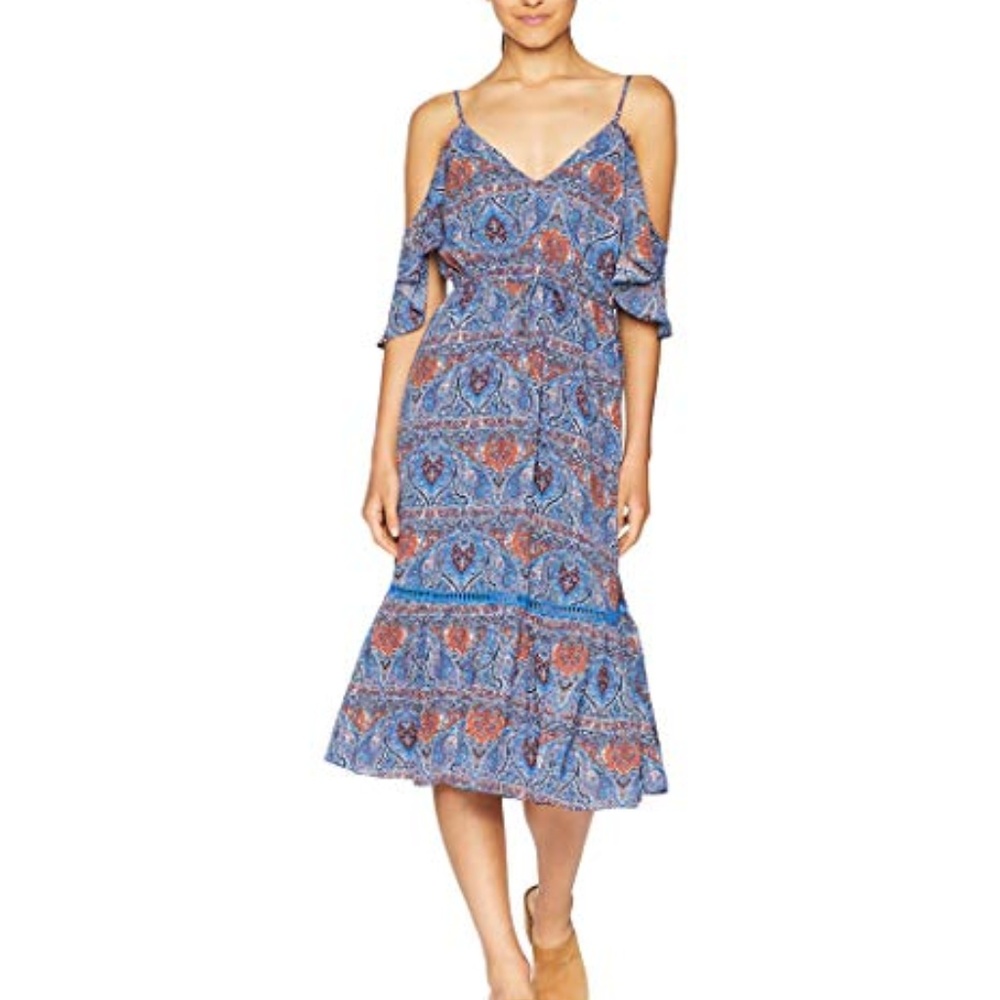 JACK BY BB DAKOTA Marrakech Printed Dress Sz S NWT